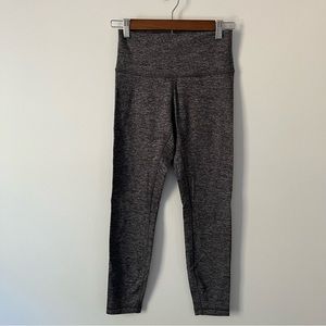 Lululemon Wunder Under Hi Rise 7/8 Tight 25” Heather Gray 6